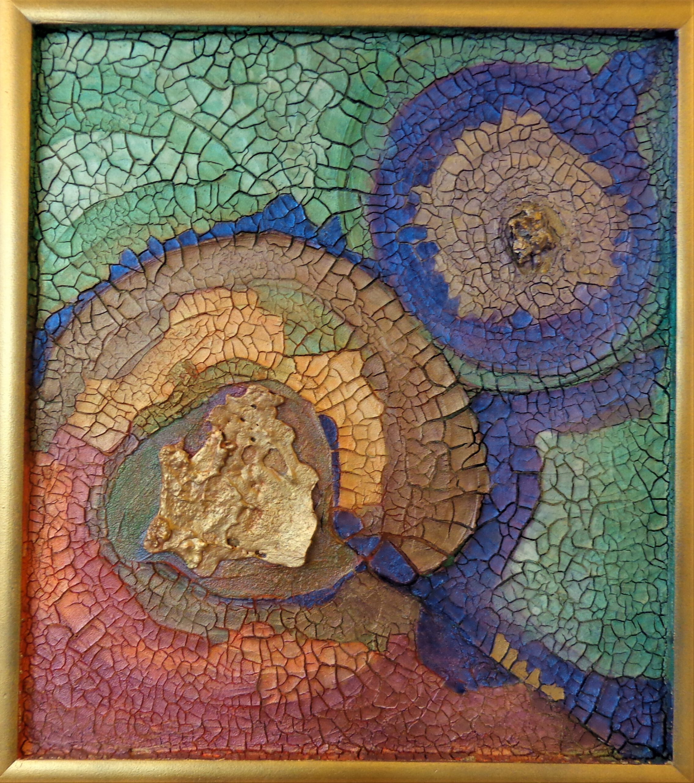 Marmor Wandobjekt, 60 x 60 cm