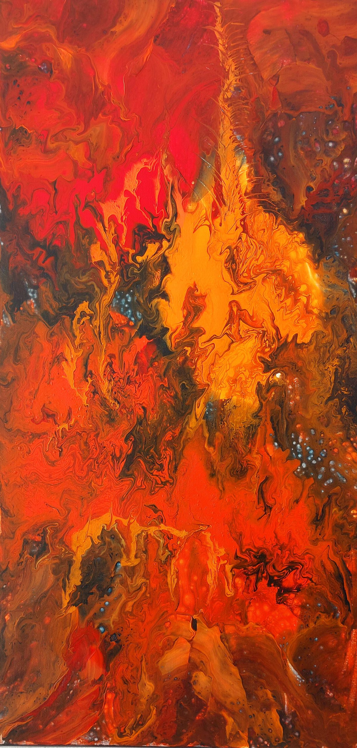 Pouring rot, 50 x 100